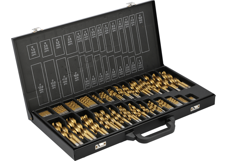 Zestaw wierteł do metalu HSS 300 szt. Yato YT-44595