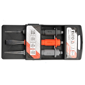 Miniprzecinak i wybijaki crv - 3 sztuki Yato YT-4713