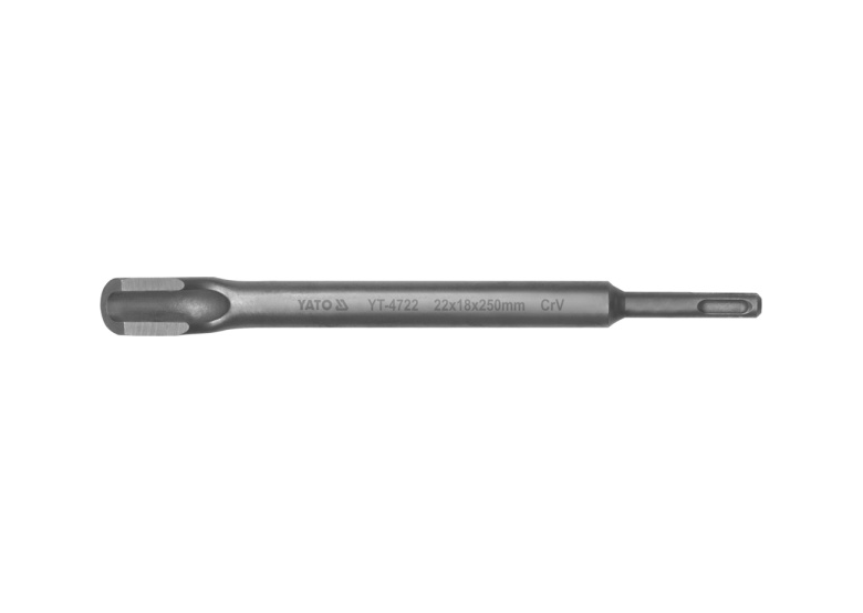 Bruzdownik sds plus 22 x 18 x 250 mm crv Yato YT-4722