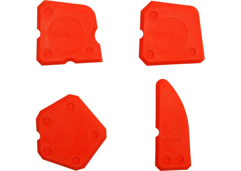 Zestaw szpachelek do silikonu 4 częściowy Yato YT-5261
