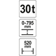 Prasa hydrauliczna 30t Yato YT-55582