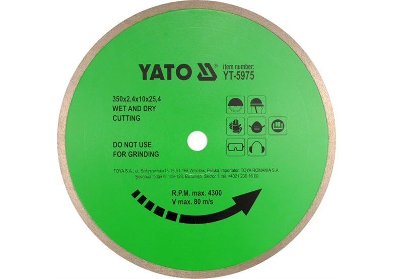 Tarcza diamentowa Yato YT-5973
