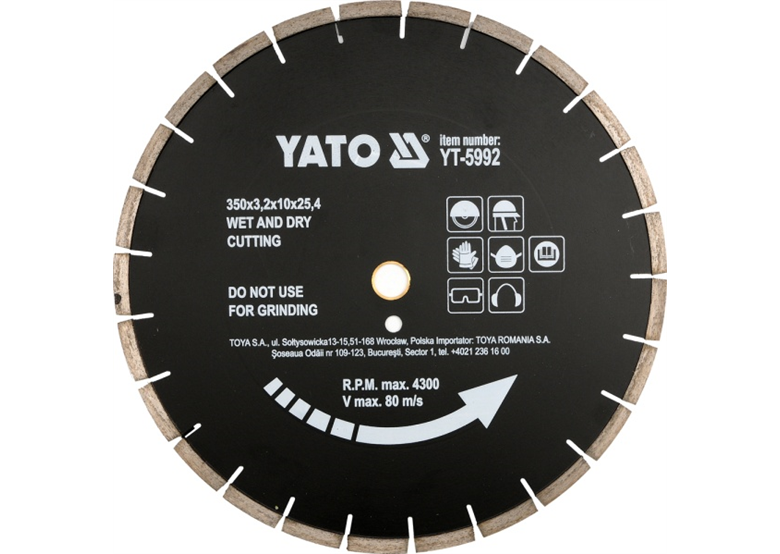 Tarcza diamentowa Yato YT-5992