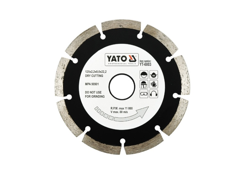 Tarcza diamentowa 125mm Yato YT-6003