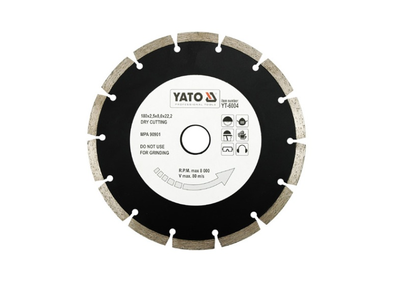 Tarcza diamentowa 180mm Yato YT-6004