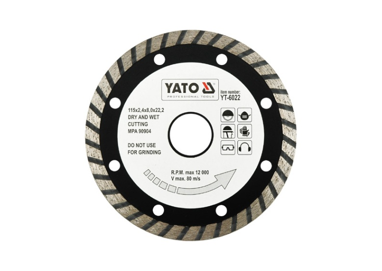 Tarcza diamentowa 115mm Yato YT-6022