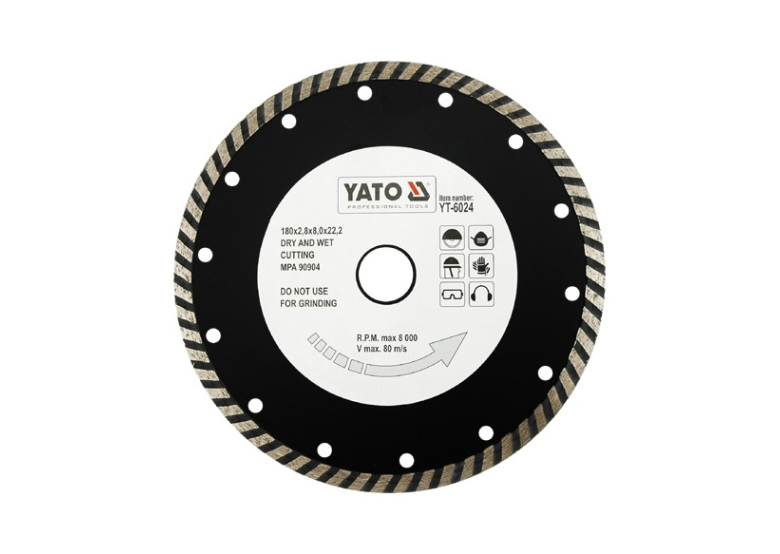 Tarcza diamentowa 180mm Yato YT-6024