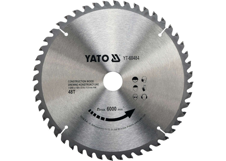 Tarcza widiowa do drewna 250x30mm Yato YT-60484