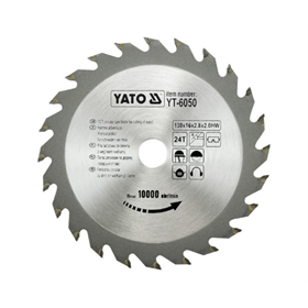 Piła tarczowa z węglikiem 130 x 24 x 16 mm Yato YT-6050