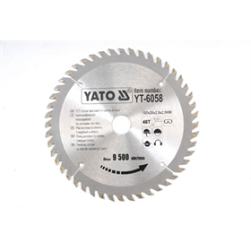 Piła tarczowa z węglikiem 160x20mm Z48 Yato YT-6058