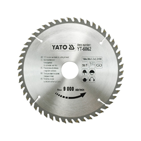 Piła tarczowa z węglikiem 184x30mm Z50 Yato YT-6062