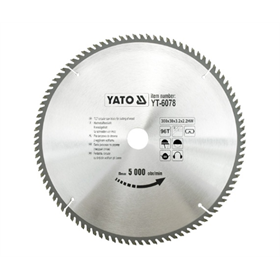 Piła tarczowa z węglikiem 300x30mm Z96 Yato YT-6078