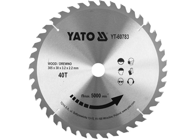 Tarcza widiowa do drewna 305x30mm Yato YT-60783