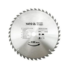 Piła tarczowa z węglikiem 350x30mm Z40 Yato YT-6081