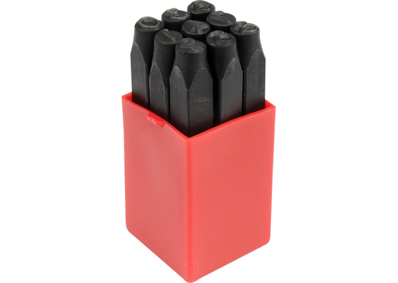 Znaczniki cyfrowe 6 mm 9 sztuk Yato YT-6854