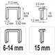 Zszywacz tapicerski Yato YT-70021