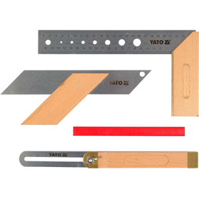 Kątowniki stolarskie 3szt. Yato YT-70823