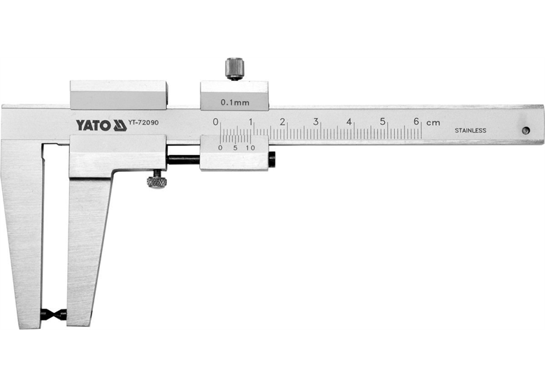 Suwmiarka do tarcz hamulcowych 0-60mm Yato YT-72090