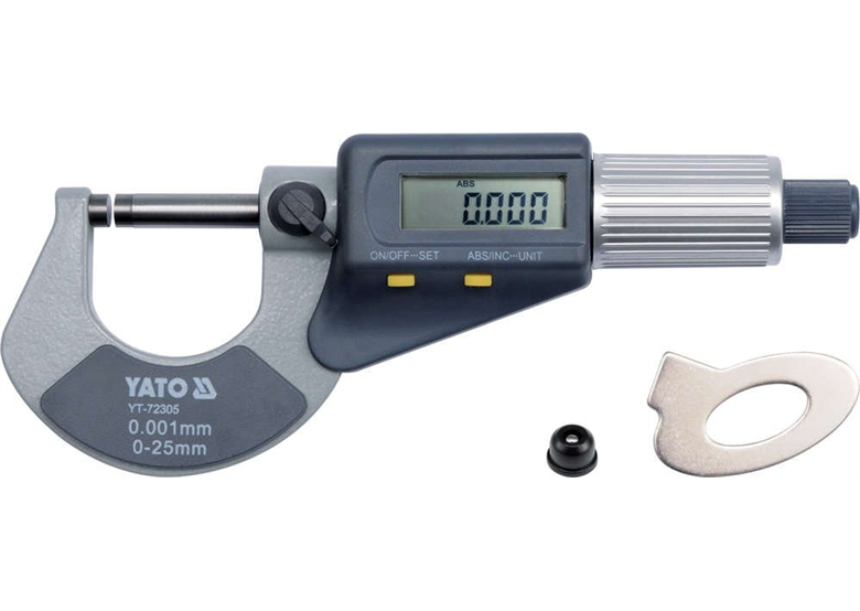 Mikrometr 0-25mm Yato YT-72305