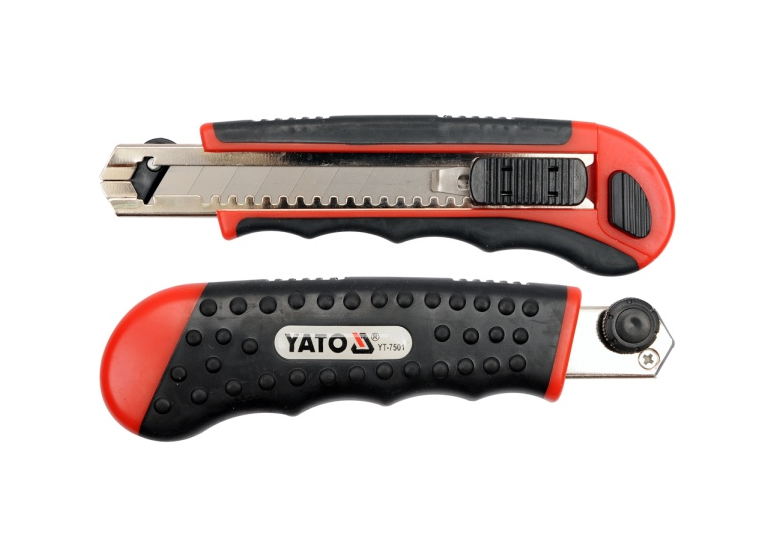 Nożyk z ostrzem łamanym 18 mm Yato YT-7501