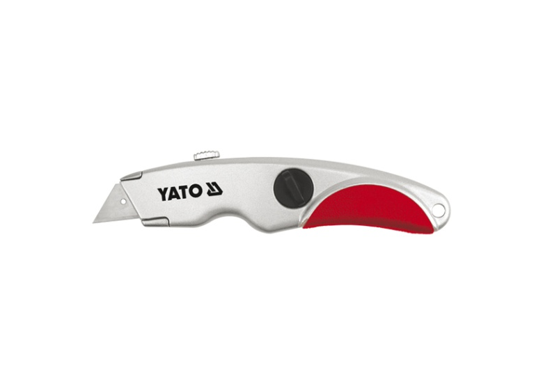 Nożyk z wysuwanym ostrzem trapezowym Yato YT-7520