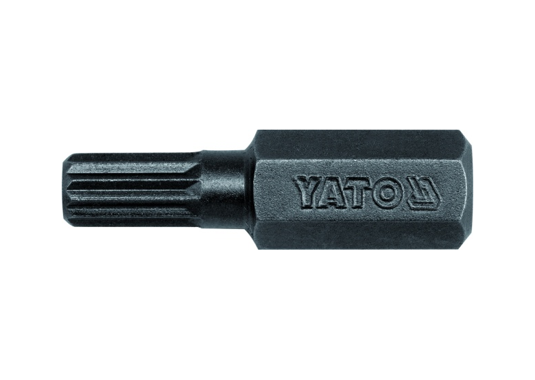 Bity udarowe 8 x 30 mm spline m10 20 sztuk Yato YT-7932