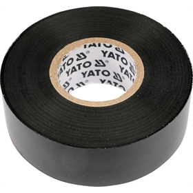 Taśma elektroizolacyjna 12 mm x 10 m czarna Yato YT-8152