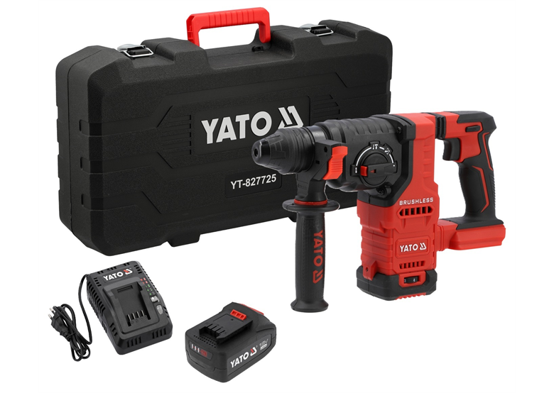 Młotowiertaka Yato YT-827725 1x4.0Ah