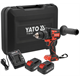 Wiertarko-wkrętarka udarowa Yato YT-827881 2x4.0Ah