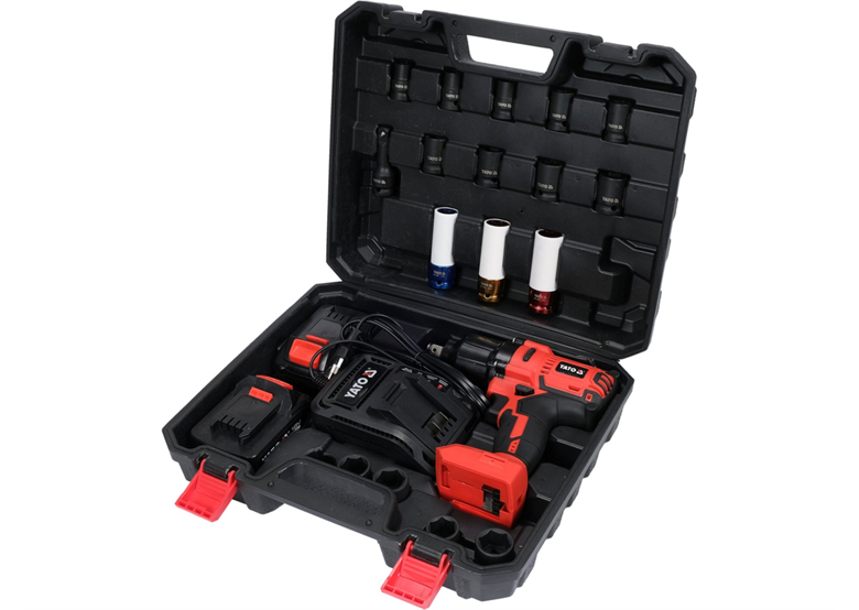 Klucz udarowy Yato YT-82807 2x3.0Ah