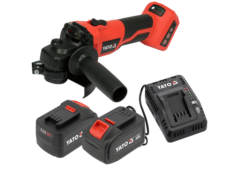 Szlifierka kątowa Yato YT-828295 2x4.0Ah