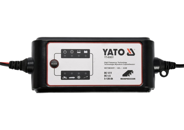 Prostownik elektroniczny 12V/4A Yato YT-83031