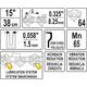Łańcuch tnący do pilarki 15" 0.325" Yato YT-84941