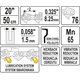 Łańcuch tnący do pilarki 20" 0.325 Yato YT-84944