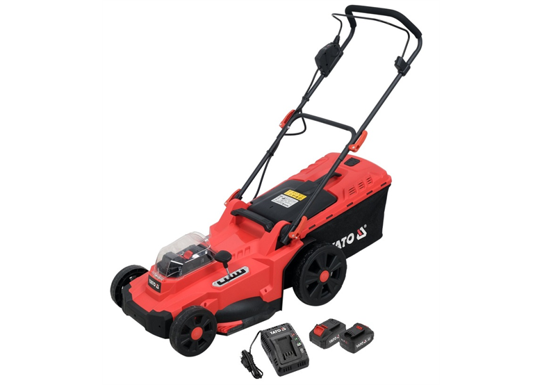 Kosiarka akumulatorowa 36V Yato YT-85224 2x4.0Ah