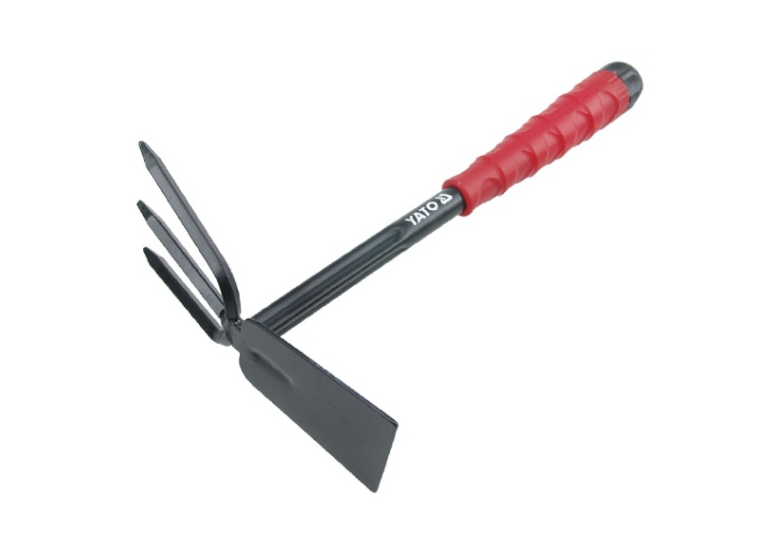 Spulchniacz trzyzębny z motyczką 310 mm Yato YT-8867