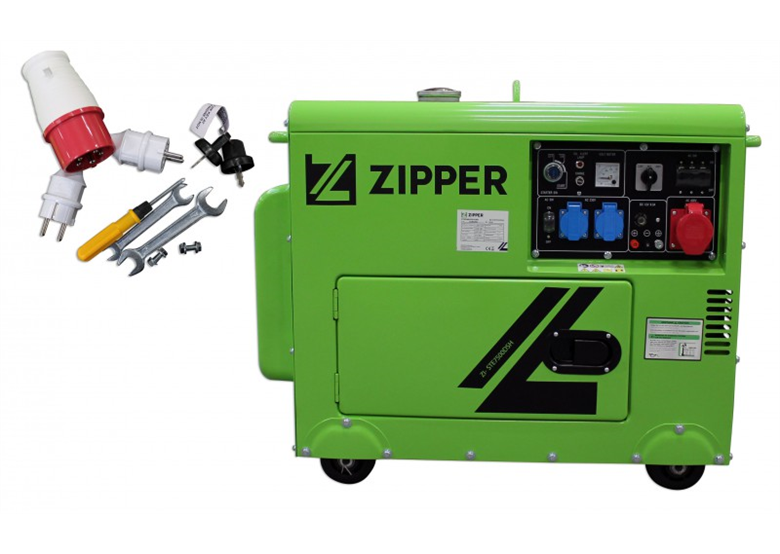 Agregat prądotwórczy Zipper ZI-STE7500DSH
